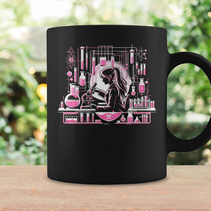 Retro Lab Week 2024 Phlebotomy Pink Girl Lab Week 2024 Coffee Mug Gifts ideas
