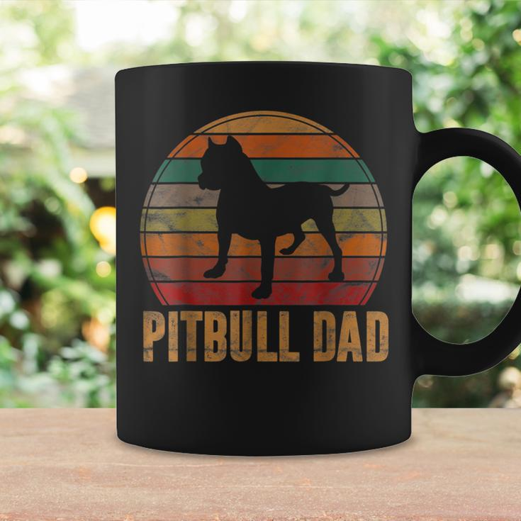 Retro Pitbull Dad Dog Lover Pet Daddy Pit Bull Father Coffee Mug Gifts ideas