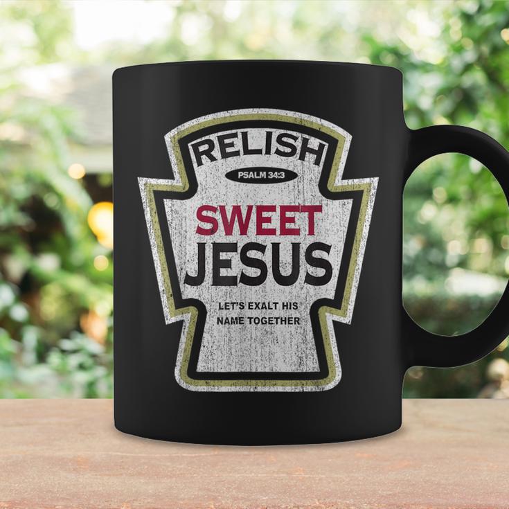 Retro Relish Sweet Jesus Christian Parody Coffee Mug Gifts ideas