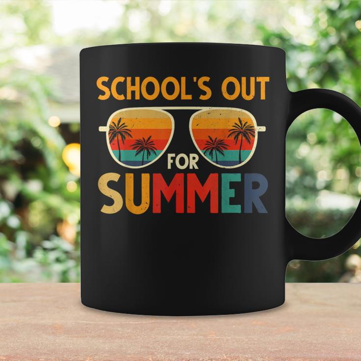 Retro Schools Out For Summer Last Day Of School Teacher Boy Coffee Mug Gifts ideas