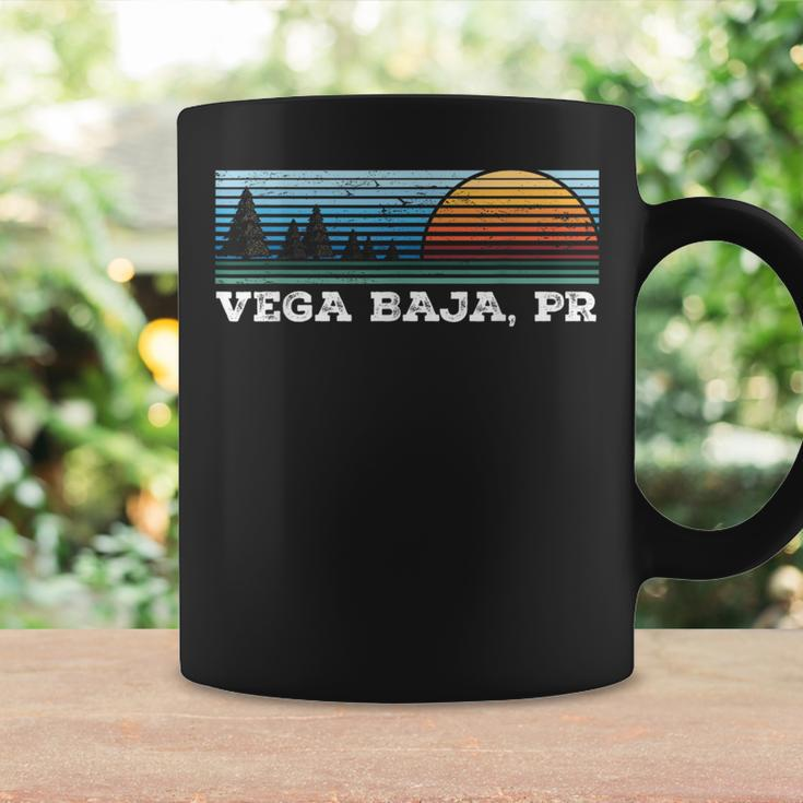 Retro Sunset Stripes Vega Baja Puerto Rico Coffee Mug Gifts ideas