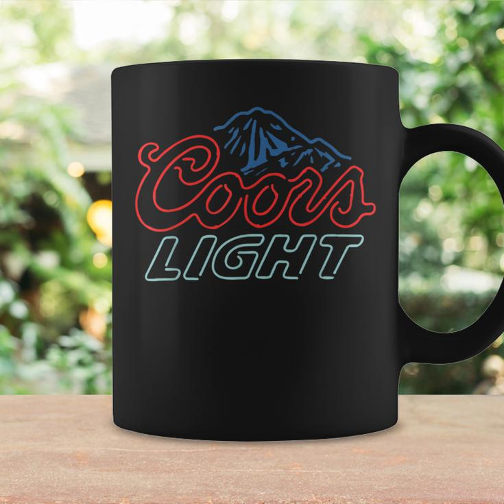 Retro Vintage Coor Light Mountain Women Men Coffee Mug Gifts ideas