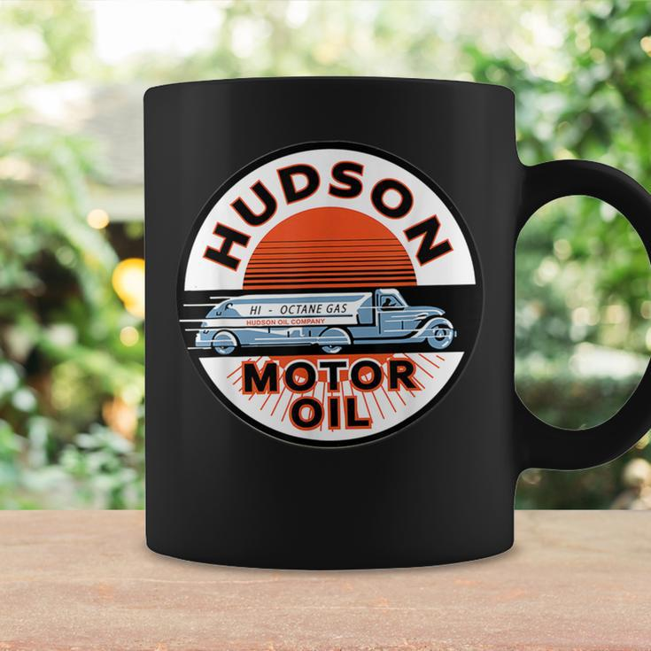 Retro Vintage Gas Station Hudson Motor Oil Car Bikes Garage Coffee Mug Gifts ideas