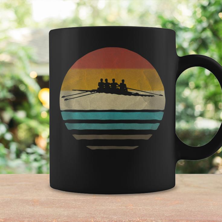Retro Vintage Sunset Old School Rowing Rower Coffee Mug Gifts ideas