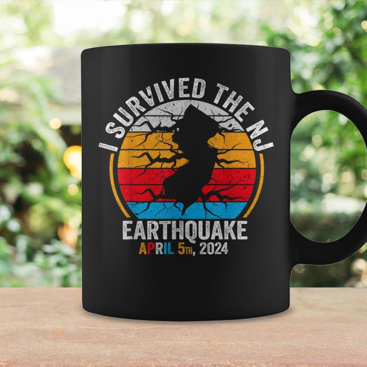 Retro Vintage I Survived The Nj Earthquake Coffee Mug Gifts ideas