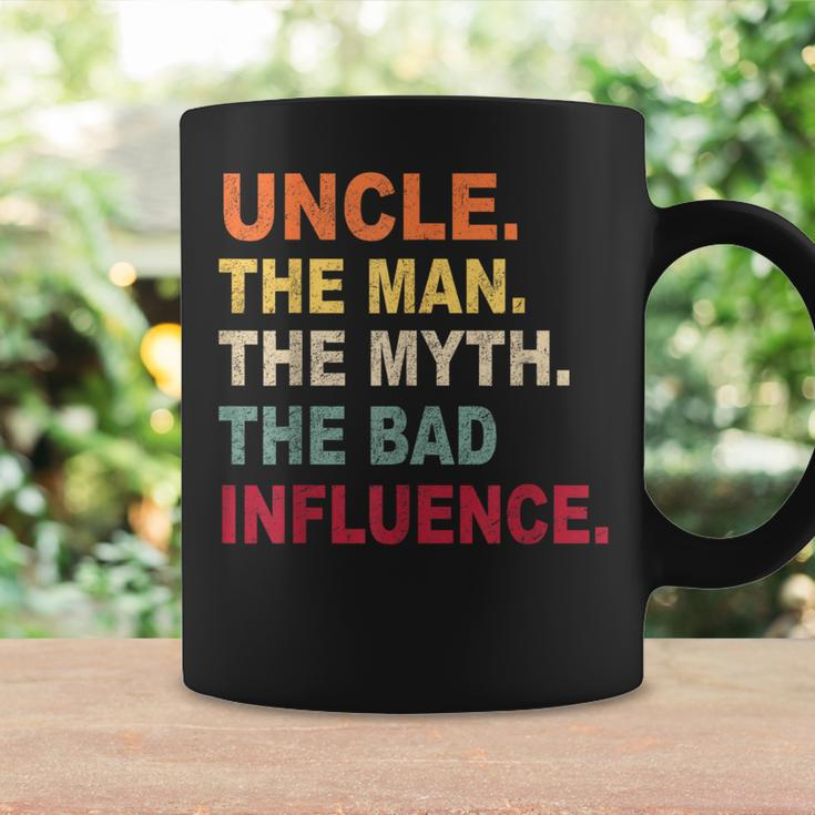 Retro Vintage Uncle The Man The Myth The Bad Influence Men Coffee Mug Gifts ideas