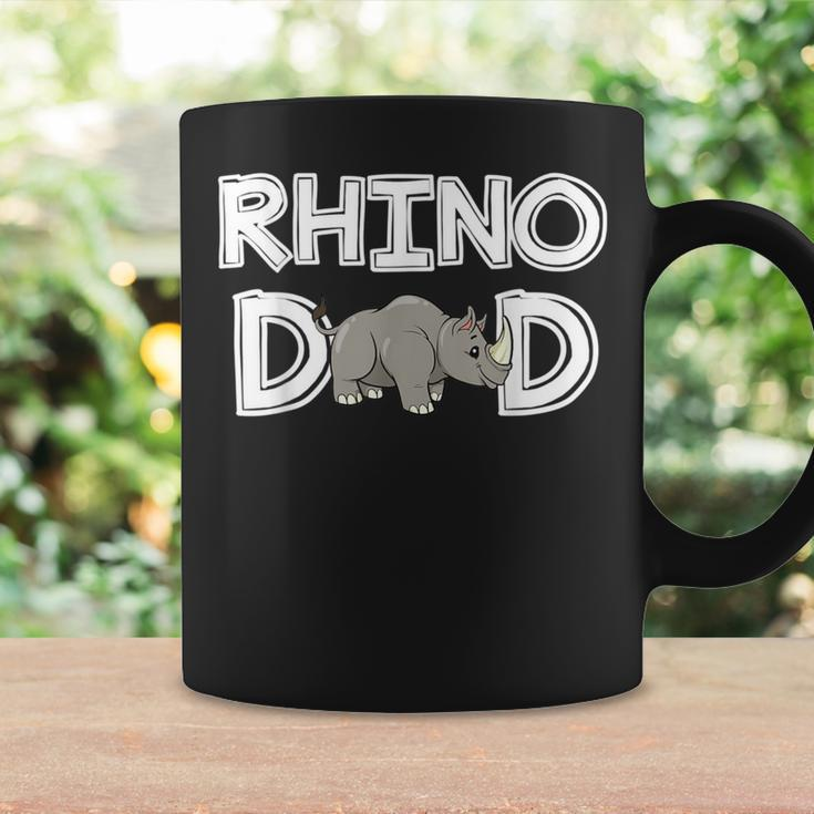 Rhino Dad Rhinoceros Daddy Father's Day Rhino Coffee Mug Gifts ideas