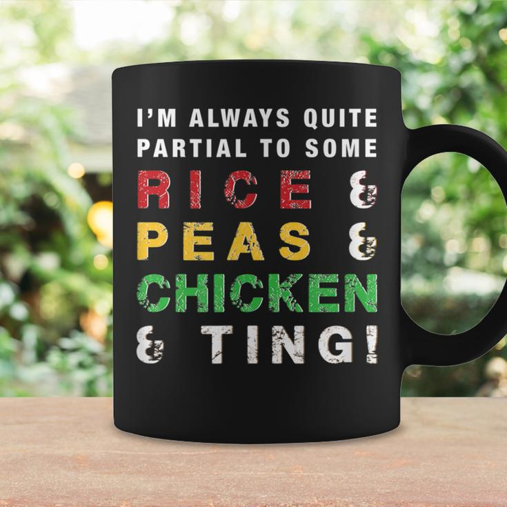 Rice And Peas And Chicken Jamaican Slang And Cuisine Coffee Mug Gifts ideas