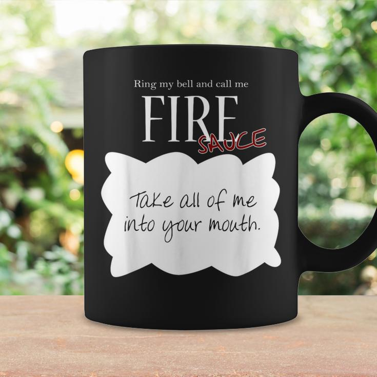 Ring My Bell And Call Me Fire Sauce Tacos Sauce Coffee Mug Gifts ideas
