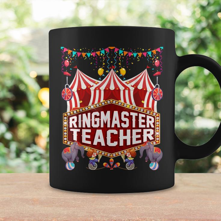 Ringmaster Teacher Circus Carnival Birthday Party Coffee Mug Gifts ideas