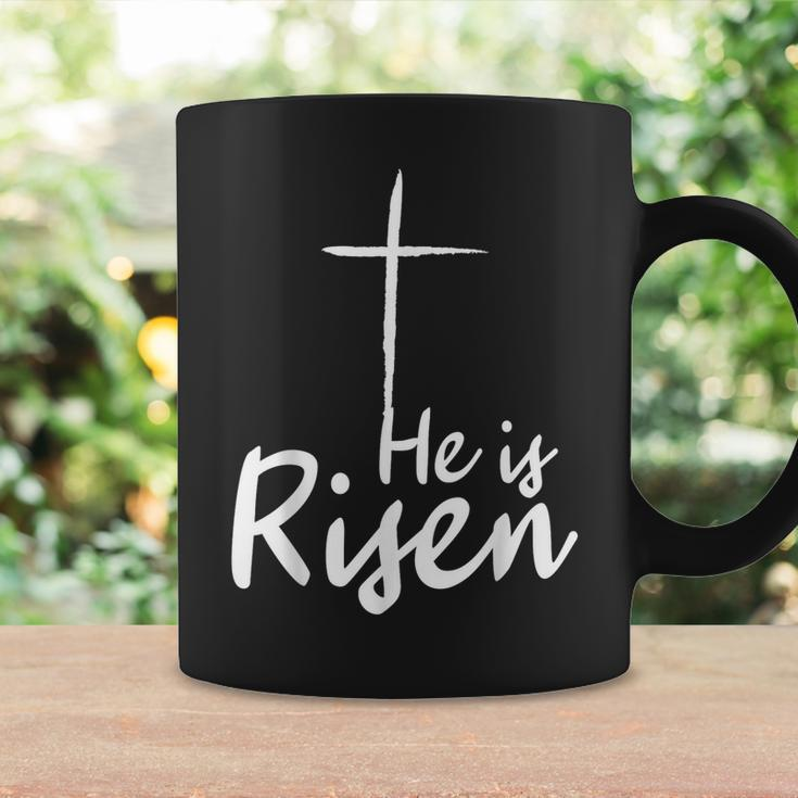He Is Risen Easter Is About Jesus Bible Christ Easter Coffee Mug Gifts ideas