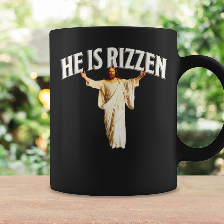He Is Rizzen Christian Religious Faith Cross Jesus Coffee Mug Gifts ideas
