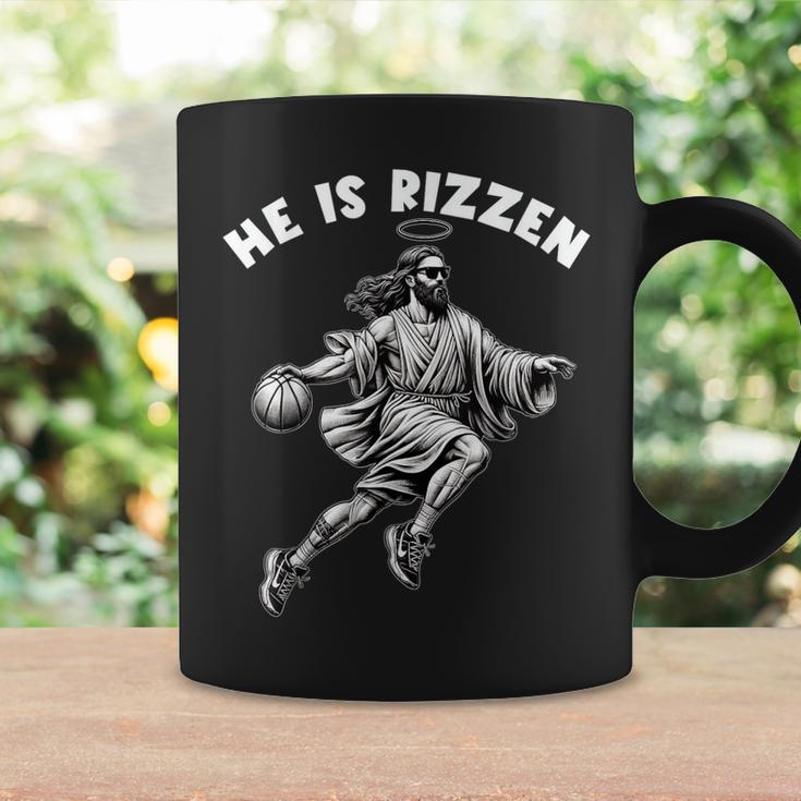 He Is Rizzen Jesus Playing Basketball Easter Day Coffee Mug Gifts ideas