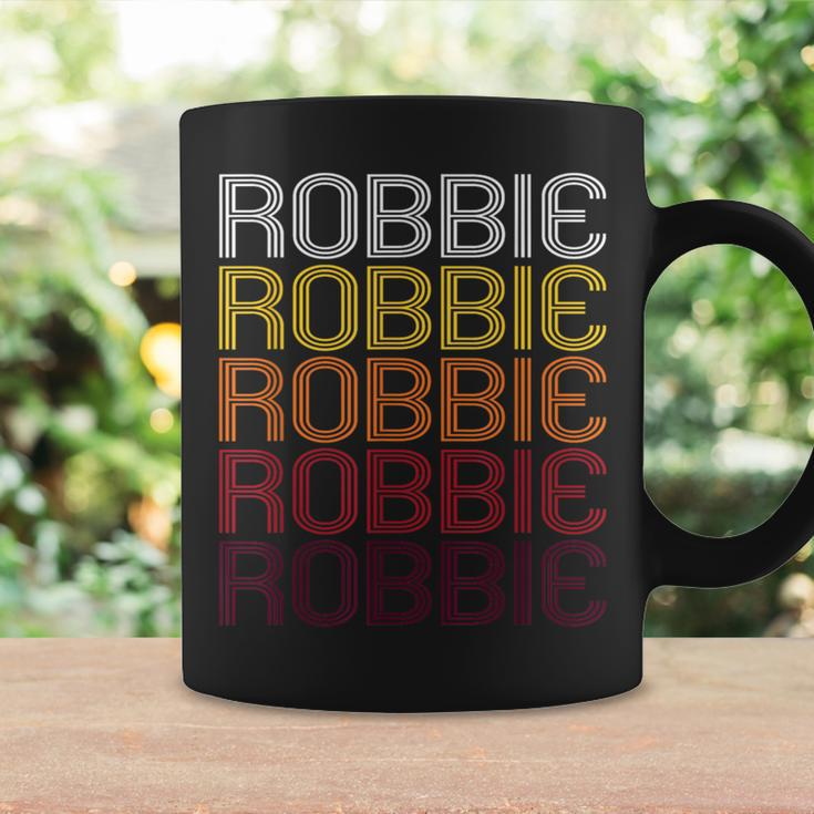 Robbie Retro Wordmark Pattern Vintage Style Tassen Geschenkideen