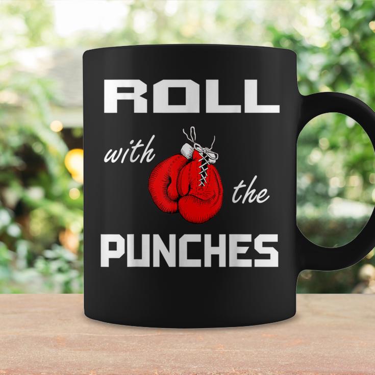 Roll With The Punches Boxing Gloves Coffee Mug Gifts ideas