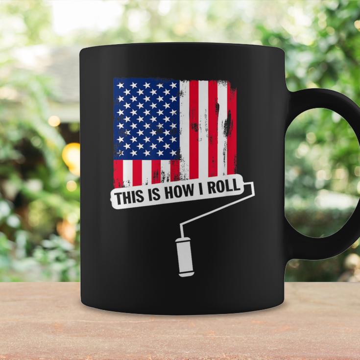 This Is How I Roll Usa Flag Painter Coffee Mug Gifts ideas