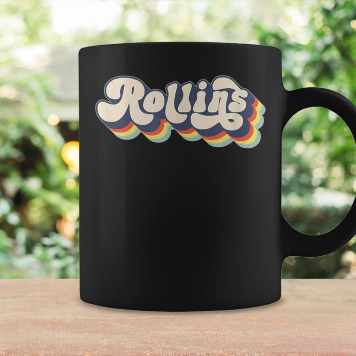 Rollins Family Name Personalized Surname Rollins Coffee Mug Gifts ideas