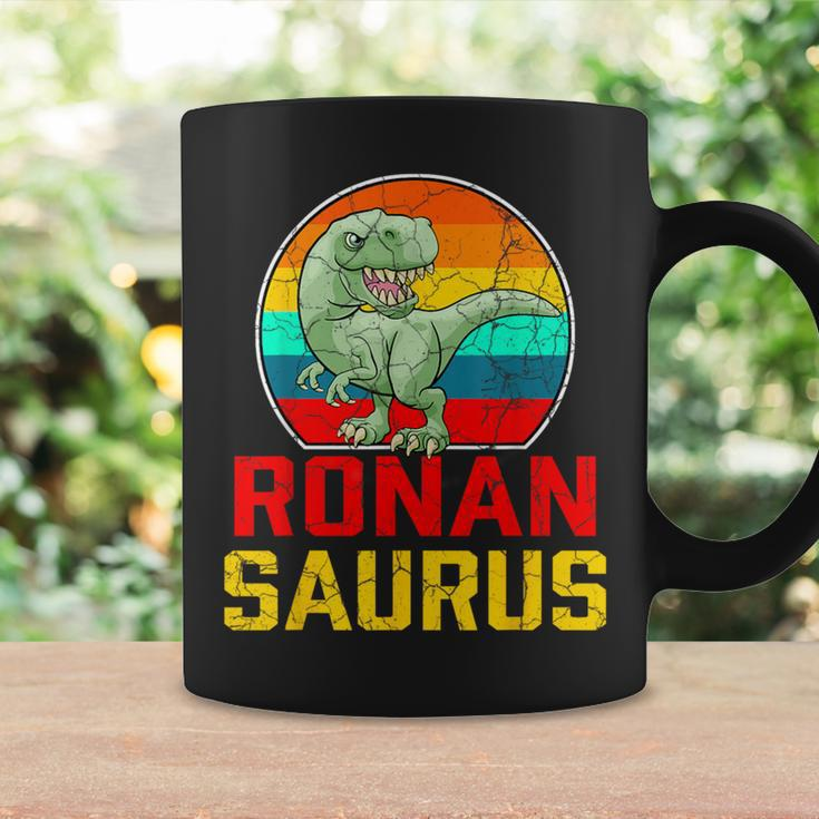 Ronan Saurus Family Reunion Last Name Team Custom Coffee Mug Gifts ideas
