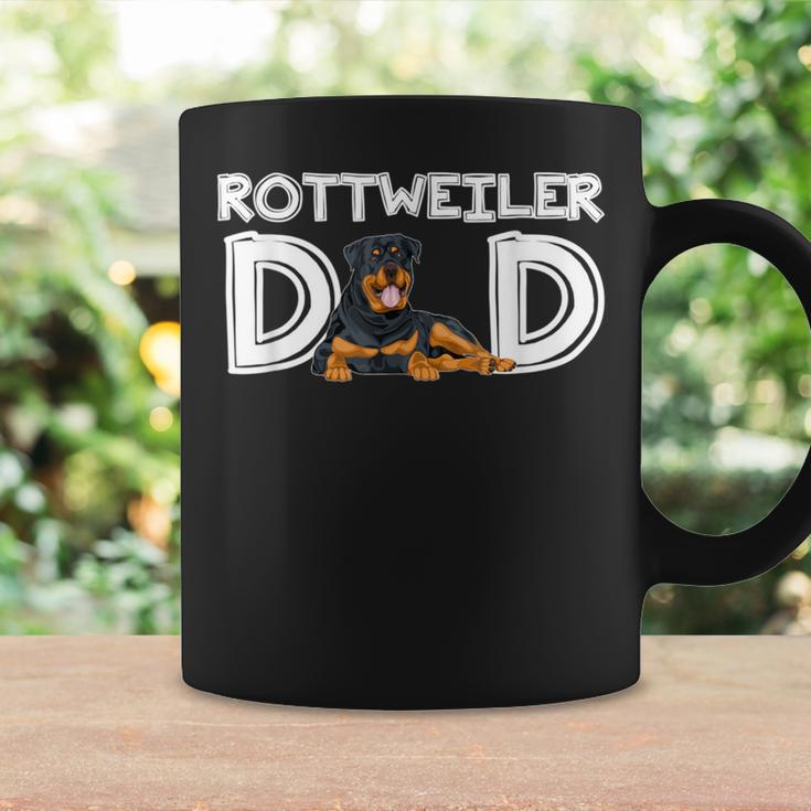 Rottweiler Dad Father's Day Rottweiler Coffee Mug Gifts ideas
