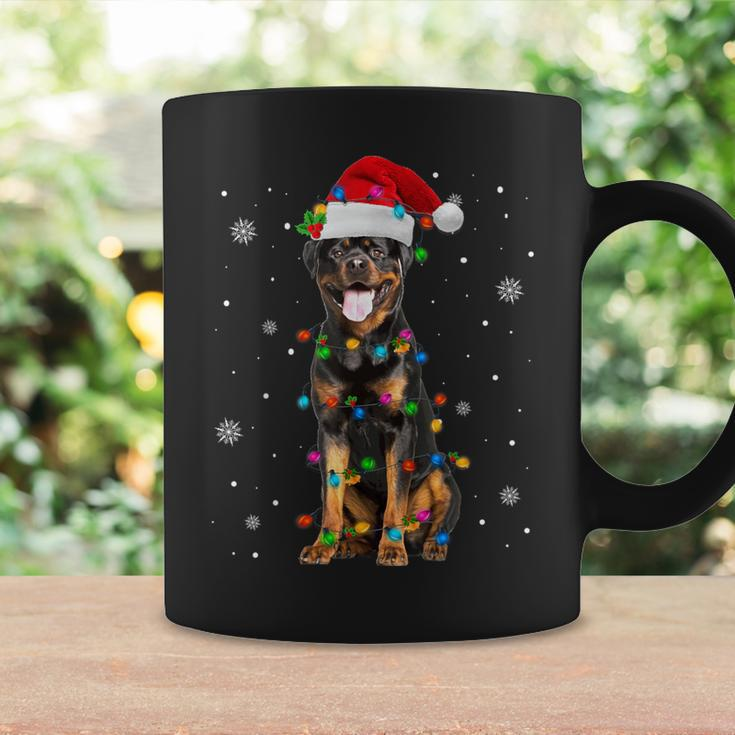 Rottweiler Dog Family Matching Santa Rottweiler Christmas Coffee Mug Gifts ideas