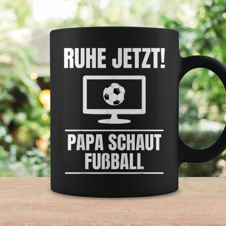 Ruhe Jetzt Papa Schaut Football Idea Dad Tassen Geschenkideen