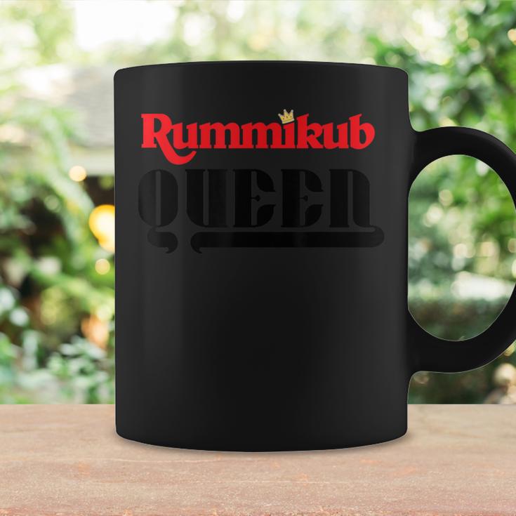 Rummikub Queen Logo With Royal Crown Black Ink Coffee Mug Gifts ideas