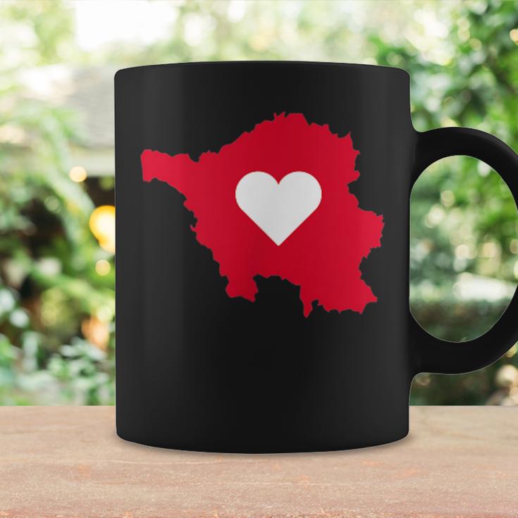 Saarland Heart Love Homeland Saarländer Tassen Geschenkideen