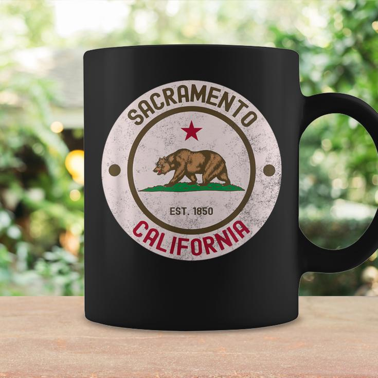 Sacramento California Retro Vintage 70S 80S Style Print Coffee Mug Gifts ideas