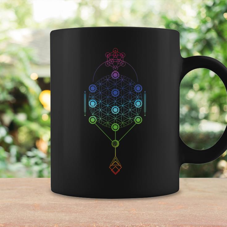 Sacred Geometry Flower Of Life Yoga Coffee Mug Gifts ideas