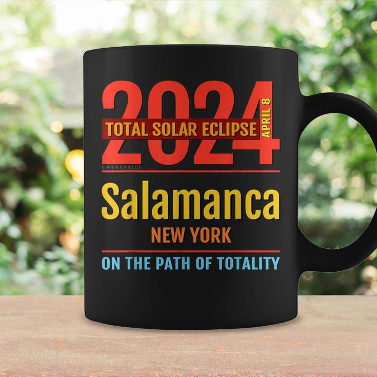Salamanca New York Ny Total Solar Eclipse 2024 4 Coffee Mug Gifts ideas