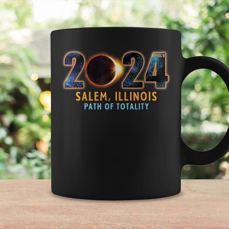 Salem Illinois Total Solar Eclipse 2024 Coffee Mug Gifts ideas