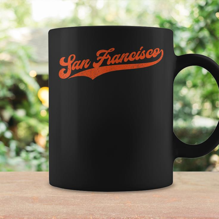 San Francisco Baseball Vintage California Sf Baseball Coffee Mug Gifts ideas