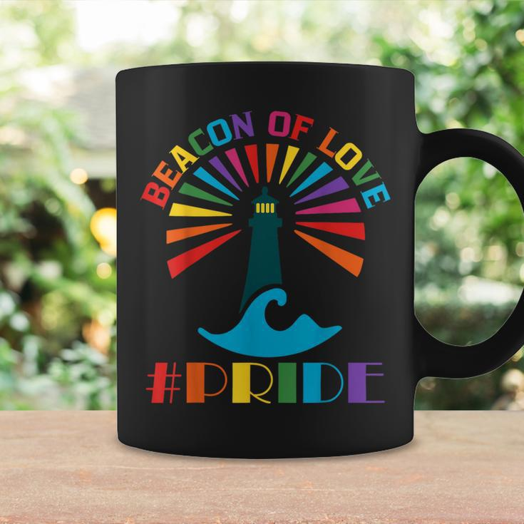 San Francisco Pride 2024 Beacon Of Love Rainbow Transgender Coffee Mug Gifts ideas