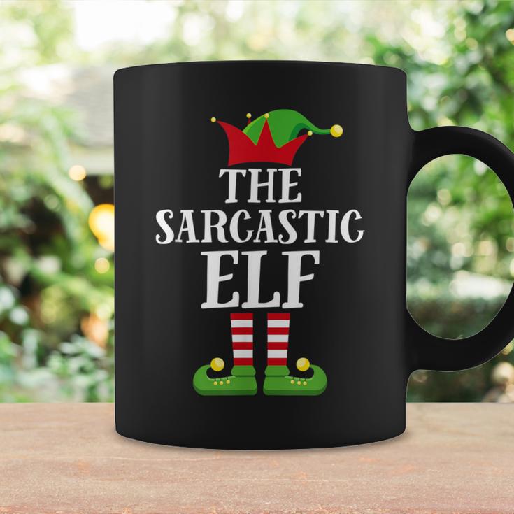 Sarcastic Elf Family Matching Christmas Group Elf Pajama Coffee Mug Gifts ideas