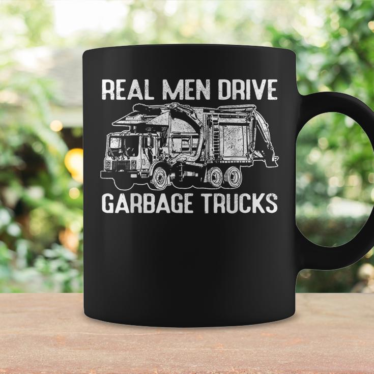 Sarcastic Real Drive Garbage Trucks Masculine Driver Coffee Mug Gifts ideas