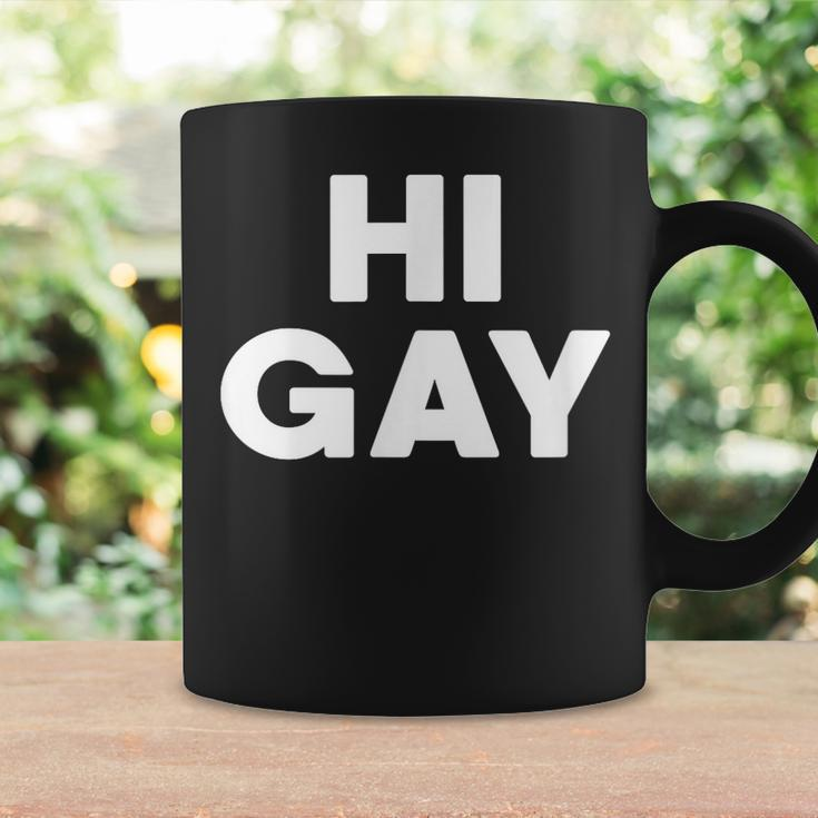 Sarcastic Saying Lgbt Pride Homosexual Hi Gay Coffee Mug Gifts ideas