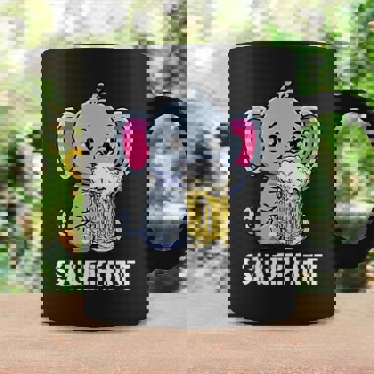 Saufifant Party Elefant Alkohol Bier Saufen Feiern Tassen Geschenkideen