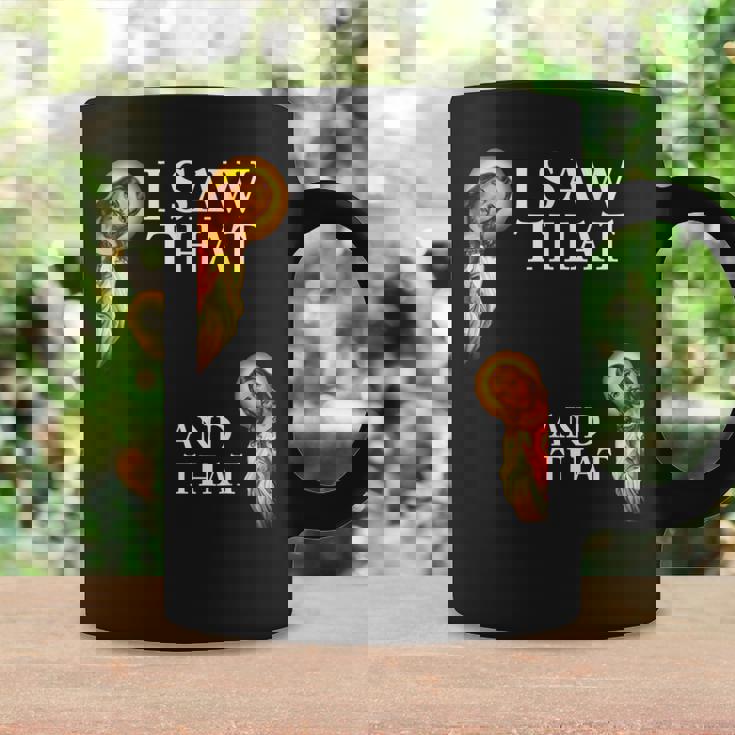 I Saw That And That Jesus Meme Religious Christian Faith Coffee Mug Gifts ideas