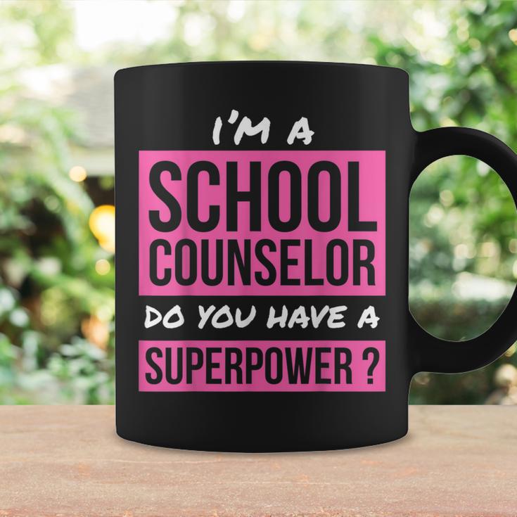 School Counselor Superpower School Counselor Coffee Mug Gifts ideas