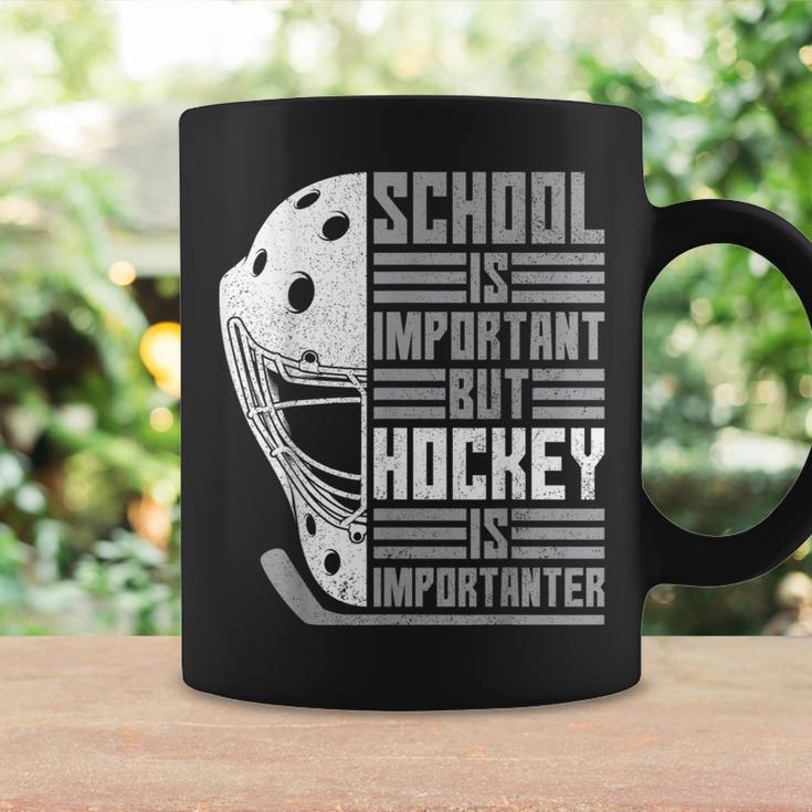 School Important Hockey Importanter Boy Kid Ice Hockey Coffee Mug Gifts ideas