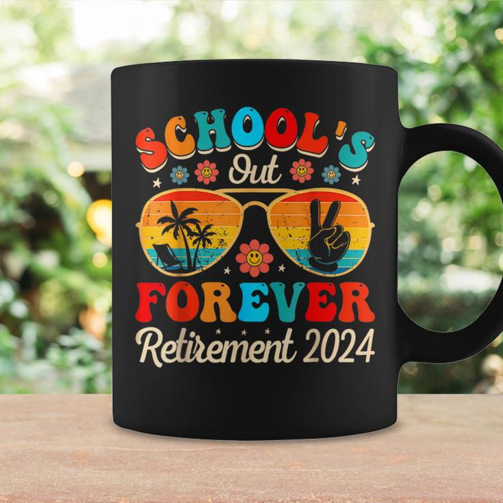 Schools Out Forever Retirement Teacher Retired Last Day Coffee Mug Gifts ideas