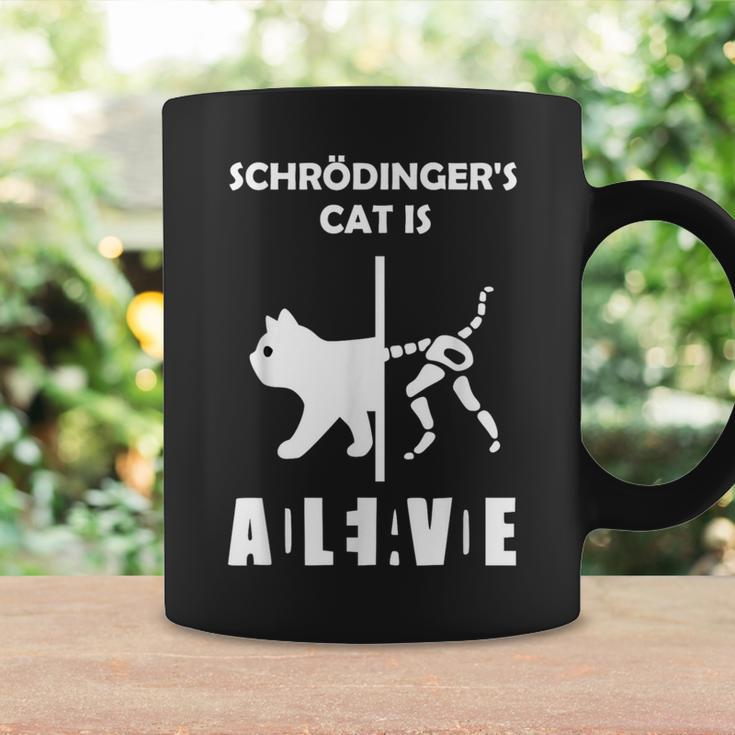 Schrödingers Cat Dead And Alive Physics Nerd Tassen Geschenkideen