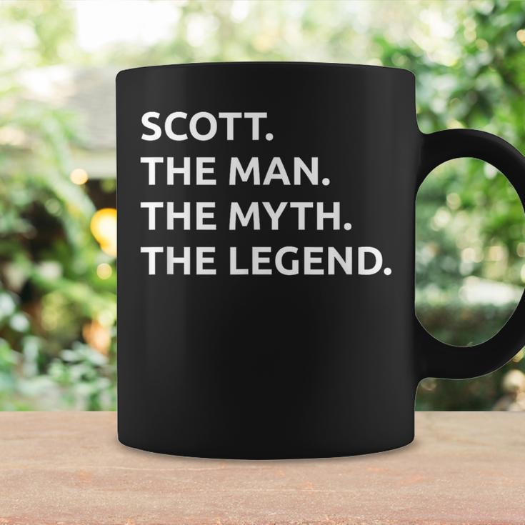 Scott The Man The Myth The Legend Coffee Mug Gifts ideas