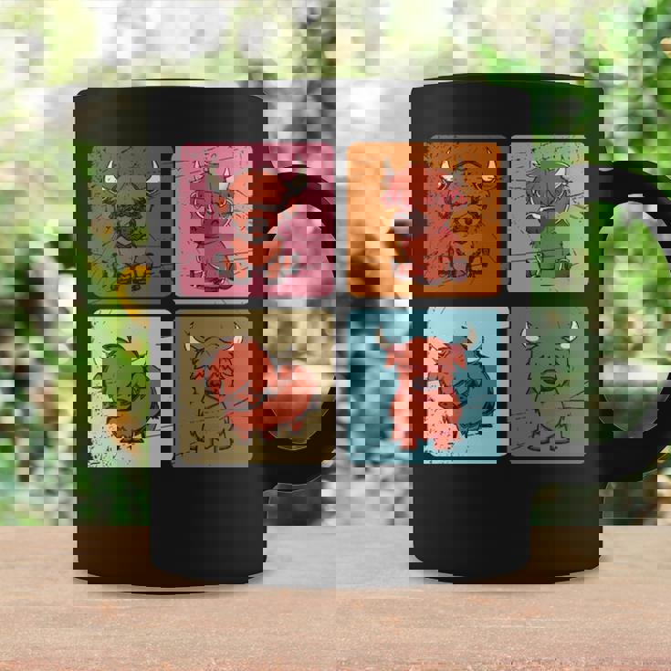 Scottish Hairy Farm Animal Farmer Scotland Highland Cow Coffee Mug Gifts ideas
