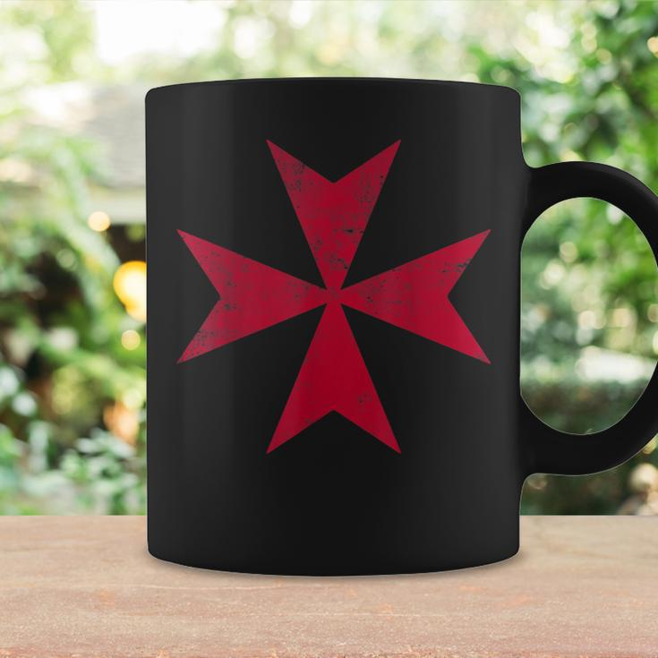 Scottish Knights Templar Maltese Red Crusader Cross Coffee Mug Gifts ideas