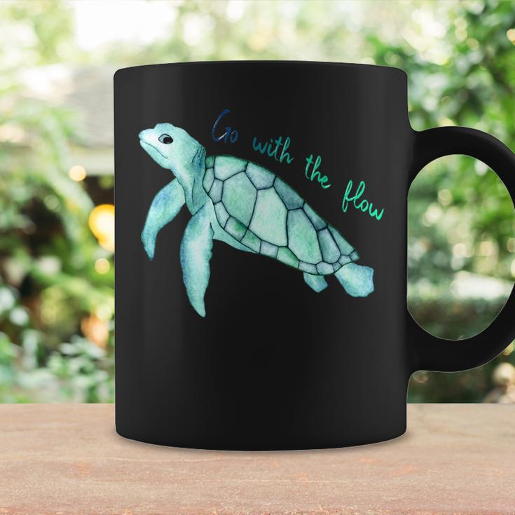 Sea Green Turtle Watercolor With Quote Coffee Mug Gifts ideas