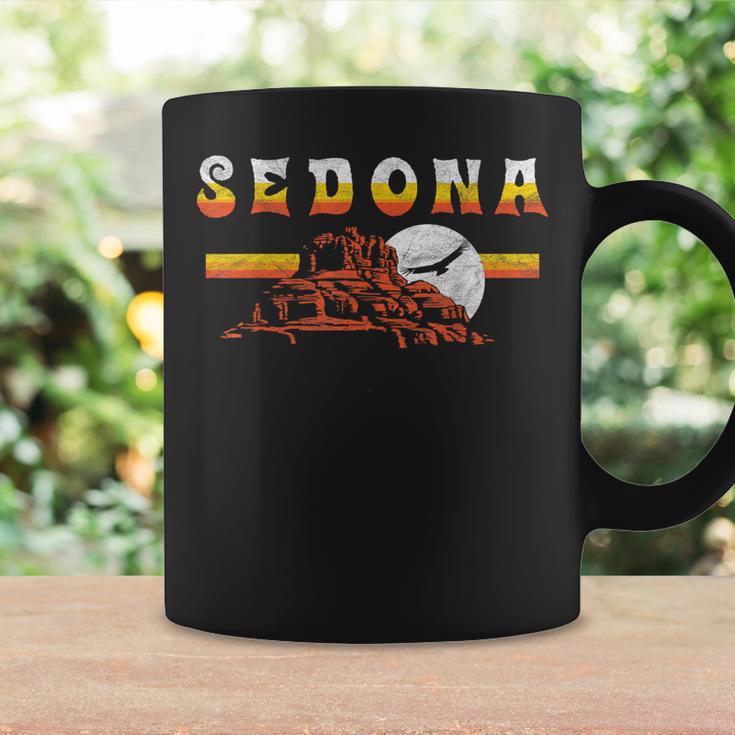 Sedona Arizona Vintage Distressed Bell Rock Hiking Retro Coffee Mug Gifts ideas