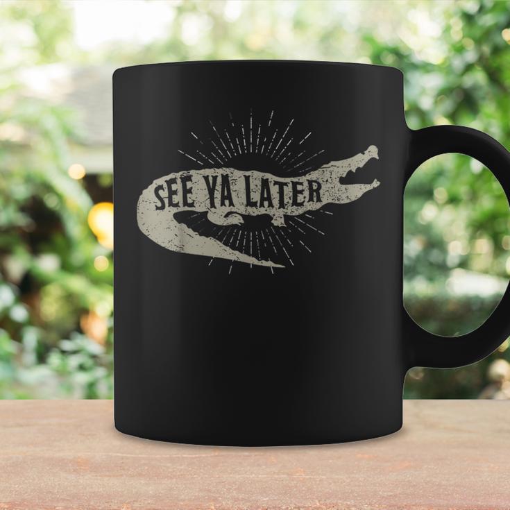 See Ya Later Alligator Gator Crocodile Coffee Mug Gifts ideas