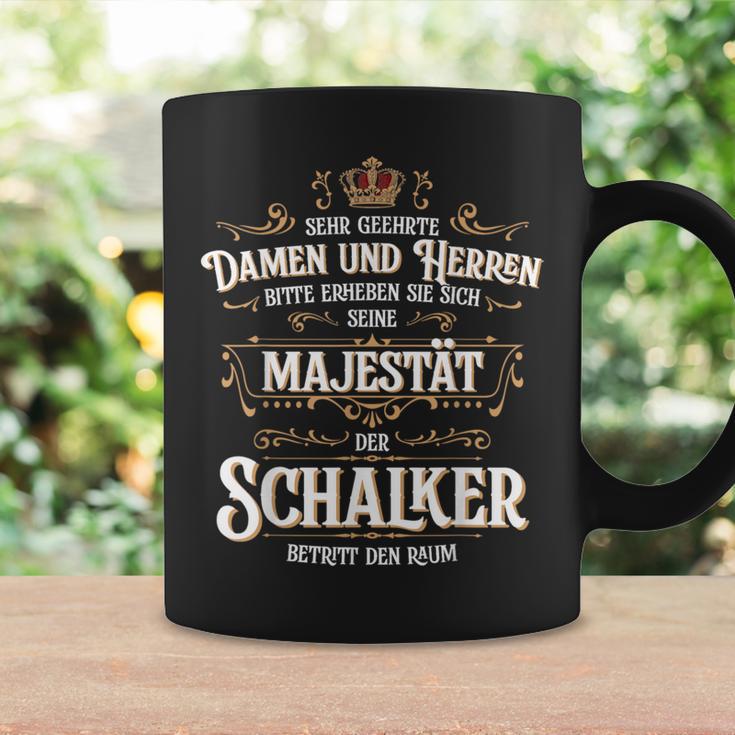 Seine Majestät Der Schalker Betritt Den Raum Seine Majestät Der Schalker Betritt Den S Tassen Geschenkideen