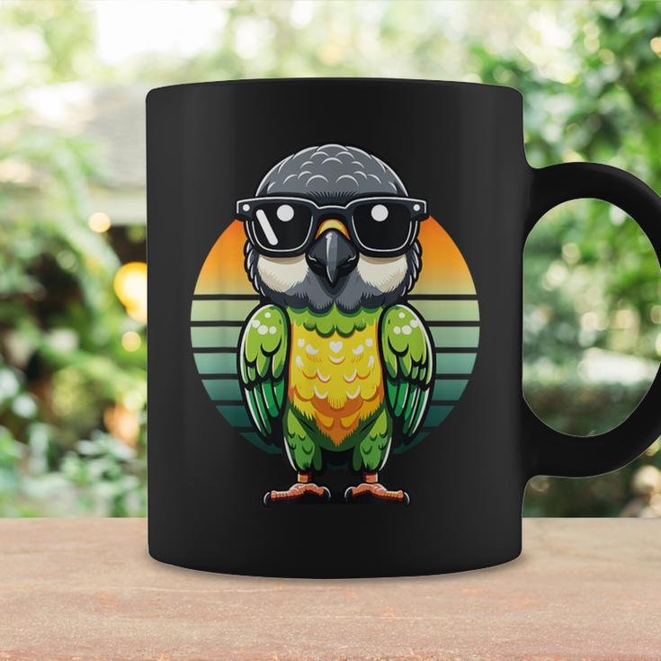 Senegal Parrot With Sunglasses Kawaii Senegal Parrot Coffee Mug Gifts ideas